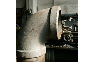 ASTM A536 Grade 80-55-06 Durable Grey Cast Iron Pipe Elbow Fitting For Auto Machinery ISO9001 Certified OEM/ODM Service