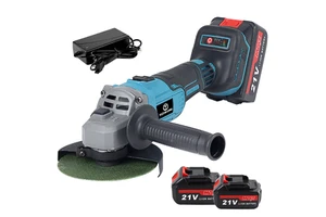 New Type Portable Industrial Brushless Electric Angle Grinder, Multi-functional Cordless Polishing Machine and Cutting Machine