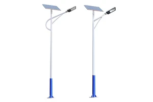 Outdoor Solar Street Light DC Powered Intelligent 60W Switch LED IP65 Aluminum Alloy 140 Beam Angle 3-Year Warranty Garden CCC