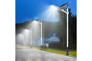 Advanced Solar Street Light Waterproof Outdoor LED Solar Lamp with Motion Sensor for Commercial Area Lighting