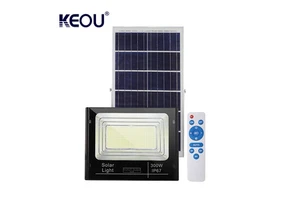 Good Price 300W Solar Powered Led Flood Lights Ip66 Waterproof Wall Mount Solar Light