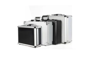 Factory Custom Size High-end Tool Box Aluminum Equipment Carry Case Briefcase Combination Lock