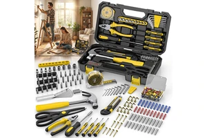 122-Piece Home Tool Kit Heavy-Duty Hand Tool Set with Storage Case for DIY, Repair, Furniture Assembly & Home Maintenance