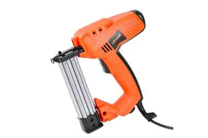 18 Gauge Electric Nail Gun 1-1/4 Inch 2 In 1 Staple Brad Nailer For Woodworking Diy Projects