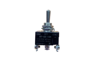 Renew RT-S6-15B 3-Pin Toggle Switch 6A 250 VAC Screw Terminal SPDT On-Off-On Product