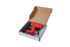 Staple Gun Portable Electric Tacker Framing Power Tools Stapler Guns Electric Nail Gun for Woodworking Furniture