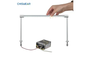 Rotating LED Bar Showcase Light for Displaying Watches, Jewelry in Museums Stores, Exhibitions Lighting Shelf