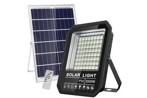 Wholesale Outdoor IP67 Aluminum LED Solar Flood Lights 200W 300W Garden Use 120 Beam Angle