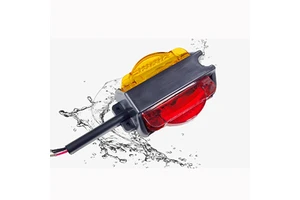 10V-30V 14 LED Truck Tail Light Trailer Truck Modification Safety Warning Light Truck Safety Contour Edge Light Accessories