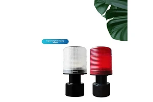 Solar Powered Reflective Safety Warning Flashing Lights for Road Construction Ship Fenced Areas