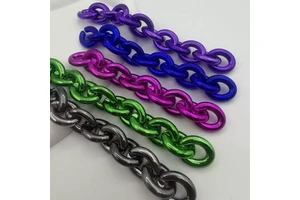 Fashion Acrylic Thick Necklace Accessory DIY Jewelry Handcrafted Decoration Luggage Buckle Bag Shoulder Strap