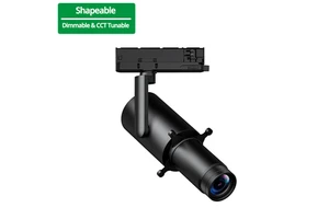 Smart Dimmable Track Spot Light Shapeable 30W 35W Ultra Wide Beam Angle Museum Shapeable Projector Light