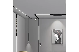 Wholesale Price Commercialled Linear Recessed 6w 7w 12w 15w 18w 20w 24w 36w Aluminum Ultra Thin 220v Magnetic Track Light