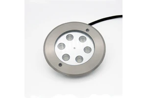 Landscape 304Stainless Steel Ultra-thin IP68 Outdoor Waterproof RGB Auto Color Change Stair Deck Step Inground Underground Light