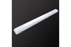Garage Warehouse Tri-proof Light Fixture 130lm/w 20w 36w 50w 60w IP66 Waterproof IK09 5-Year Warranty LED Batten Light
