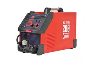 DANENG MIG200 220V Portable Single-Phase Inverter Welding Machine IGBT MIG Welder 0.8-1.0mm Mild Steel 200A 1 Year Warranty