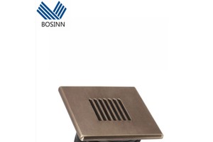 Embedded Aisle Corner Light with Grid Trestle Flood Lights Waterproof Decoration Stair Side Wall Step Lamp NO Grid
