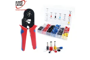 Electrician Tool Ferrule Tubular Terminals HSC8 6-4 Tubular Ferrule Crimping Clamp Set