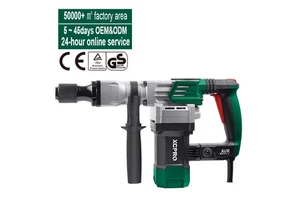 220-240V Heavy Duty Jack Hammer Electric Pick 18J 1400W High Power Concrete Breakers Rotary Demolition Impact Hammer Drill Set