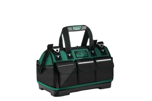 Heavy Duty Tool Bag 15-Inch, 16-Pocket Portable Tool Box Organizer Storage, Tactical Tote Bag With Large Zipper