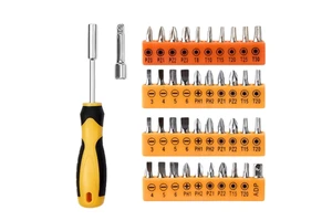 Multipurpose Household Maintenance Tools Basic Handyman Tool Box Set for Home Garage Auto Repair