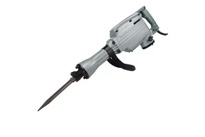 65A Electric Pick US & European Gauge 110V High-Power Industrial Large Breaking Tool 17kg for Road Demolition