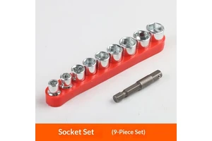 Household Customizable Electric Drill Sleeve Set with Combination Head Screw Tool Small Wind Sleeve 5-13mm