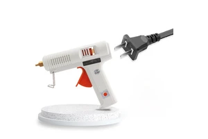Electric Hot Melt Glue Gun with Adjustable Temperature 40W-150W Power for DIY and Homework Use