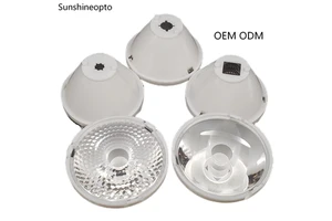 Verified Factory COB LED Reflector High Precision Optical Component PMMA 30 Degree Beam Angle for Professional COB LED Tunnel