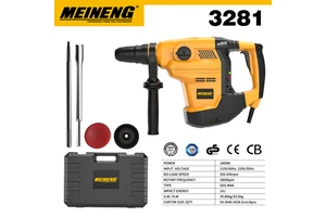 3281 1800W 14J Rotary Hammer Drill With AVR Anti Vibration Variable Speed Corded Electric Impact Hammer For Concrete Drilling