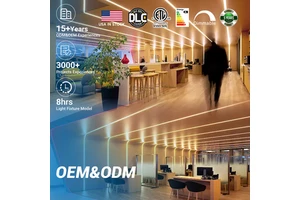 Halcon Modern Simple Design Office Hotel Mall Dimming Lighting 30w 40w Led Linear Light