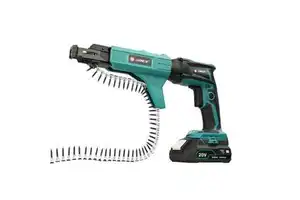 LIANGYE 18V Brushless Cordless Drywall Screw Gun With Auto-feed Attachment Automatic Screwdriver For Gypsum Board & Construction