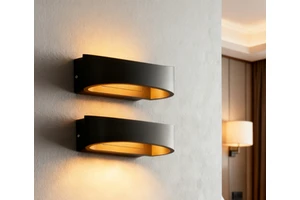 New Modern Design Decorative Wall Lamp Suitable for Home Bedroom Hotel LED Black Staircase Lighting
