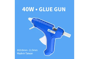 40W Electric Silicone Hot Melt Glue Gun for Fast Bonding and Craft Projects