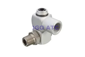 High Quality 20PCS 1/4" BSP Universal 360 Swivel Air Hose Connector Adapter Flow Pneumatic Rotary Joint 360 Universal Joint