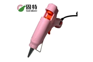 Fast Heating Mini Hot Glue Gun for DIY Hair Clips & Accessories