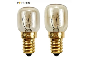 15W 25W Cross-Border High-Temperature Glass Material Oven Lamp E14 Incandescent Bulbs