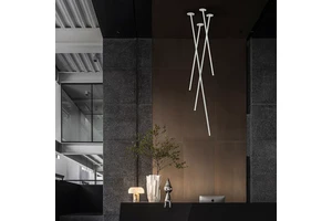 Nordic Style Modern Light Simple Decorative Lamp Living Room Bedroom Long Strip Ceiling Light