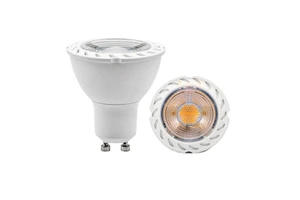 Dimmable GU10 LED Lamp Cup 5W Light Bulb High-brightness Eye-protecting Spotlight SMD3528 Flicker-free PC Len