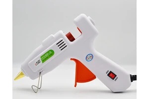 60/100W Electric Industrial White Temperature Control Non-toxic DIY Glue Gun Melting Glue for Plastic Paper Metal Glass Wood