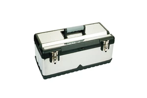 Plastic Tool Box With Steel Lock Hard Plastic Storage Toolbox