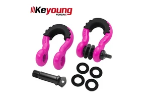 Customized 3/4" US Type Bow Shackle Hot Selling Off-Road Recovery D-Ring China Factory for Mining Heavy Industry