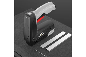 Long Battery Life Cordless Staple Gun, Rechargeable Electric Nailer for All-Day Use