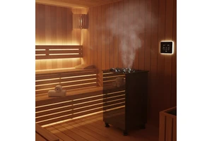 STEPON Factory 4.5KW-18KW WiFi APP Gerador De vapor Dry /Wet 2 in 1 Combined Sauna Stove Heater with Integrated Steam Generator