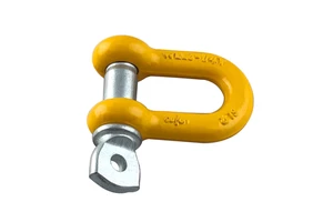 Drop Forged Galvanized US Type Dee Marine Screw Pin Shackle G210 For Lifting Mining & Heavy Industry