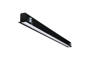 Supermarket Linear LED Lighting Luminaires 50W-60W IP54 Ra80 Dimmable 150cm Aluminum Beam Angle 180° 2-Year Warranty