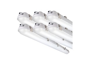 US Stock Vapor Tight Work Shop Lighting 54W 22W 36W 40W 50W 4FT 1.2m Ceiling Mounted Lamp LED Tri-proof Light For Car Parking