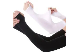 2Pcs /set Arm Sleeves Warmers Sports Sleeve Sun UV Protection Hand Cover Cooling Warmer Running Fishing Cycling T1071
