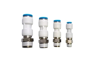 High Quality Type Rotary One Touch Fitting Pneumatic Fitting Air Fitting Plastic Hose Connector