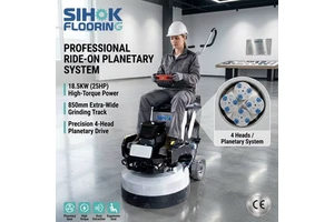 SIHOK SHCG-850 RC Remote Controlled Concrete Floor Grinder 18.5KW 25HP Planetary Grinding Machine Professional Floor Polisher